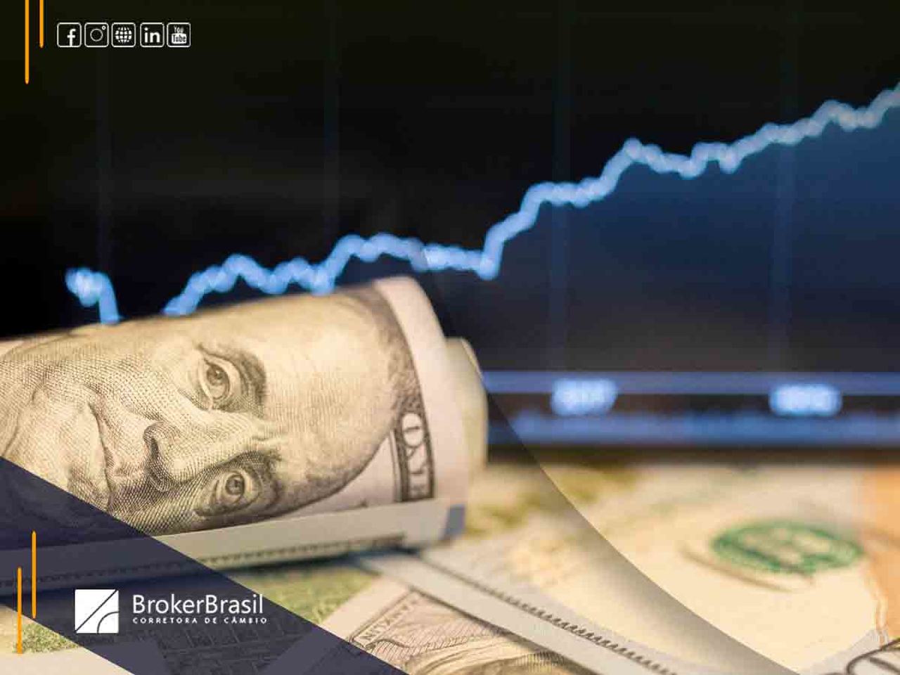 AINDA EM REAÇÃO A FED E SEM NOVOS FOCOS DE TENSÃO FISCAL, DÓLAR CAI A R$5,41