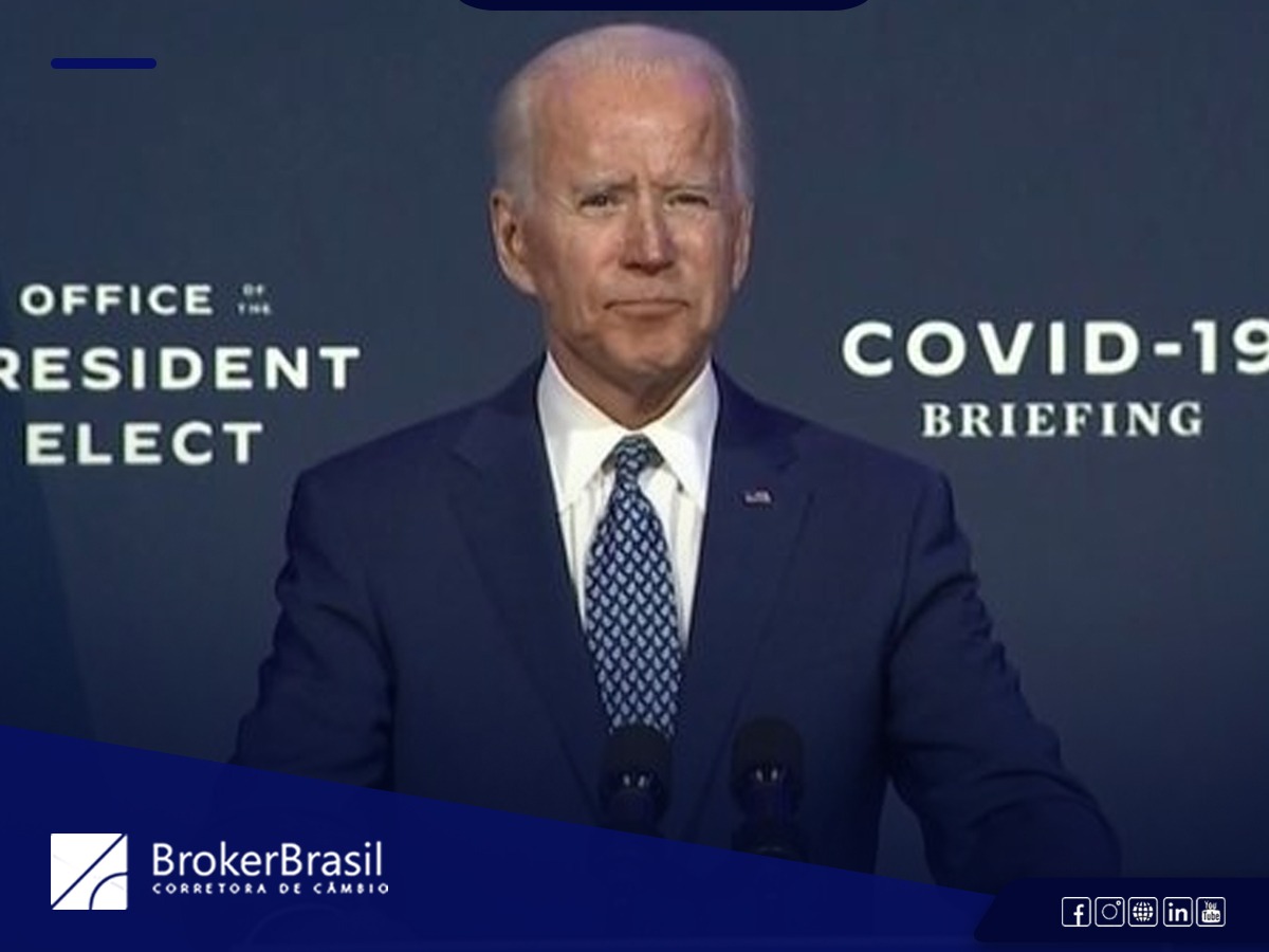  BIDEN E VACINA CONTRA COVID FAZEM NY SUBIR FORTE E DOW JONES JÁ GANHA 10% NO MÊS